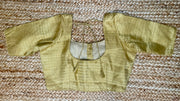 Gold brocade blouse