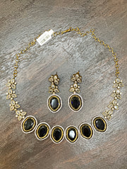 Necklace with earring
