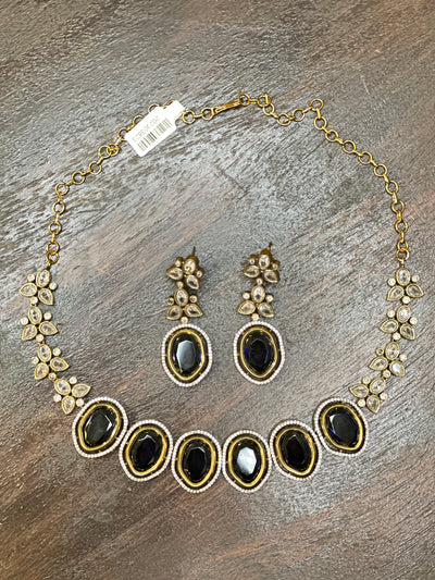 Necklace with earring