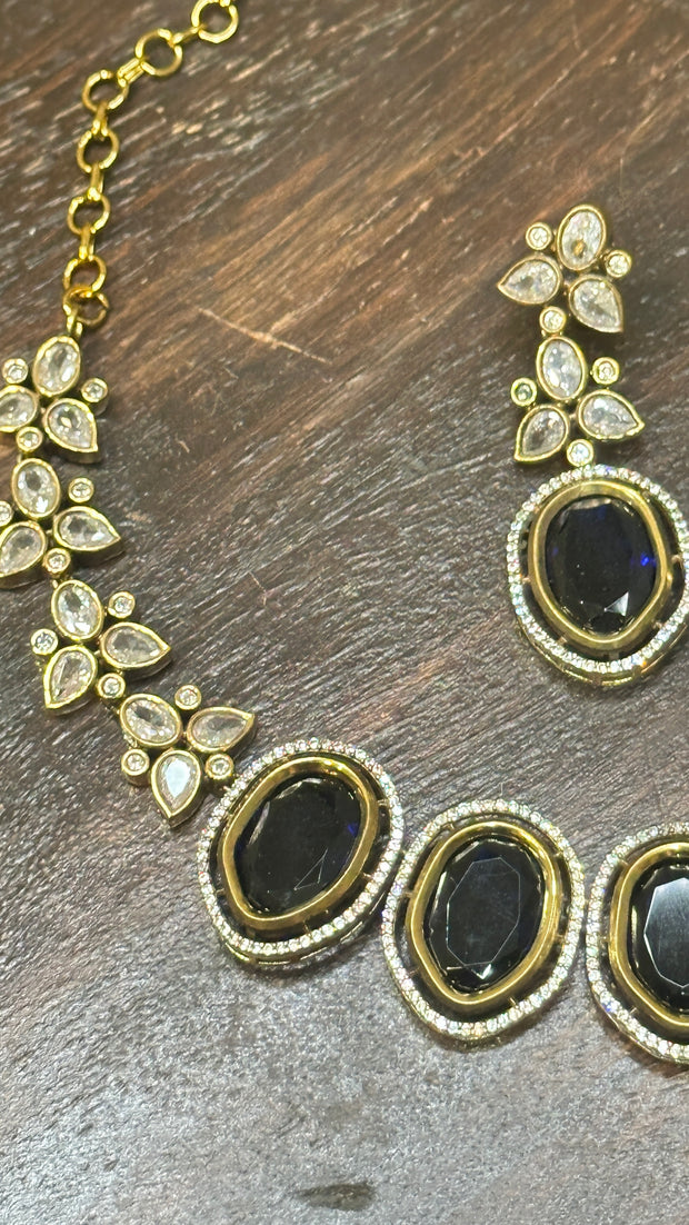 Necklace with earring