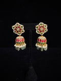 Jadau kundan jhumka