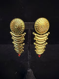 Designer earring with pink stone