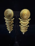 Designer earring with white stone