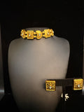 Choker with white kundan stone