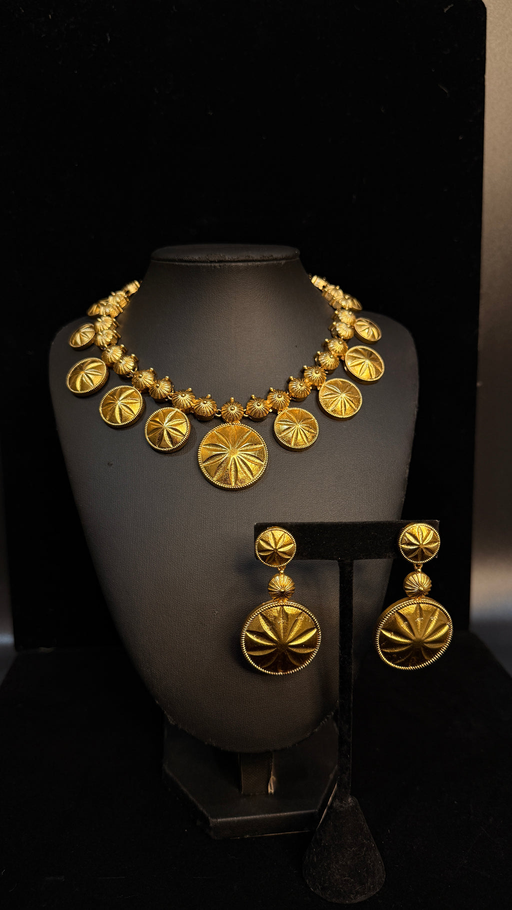 Necklace with earring