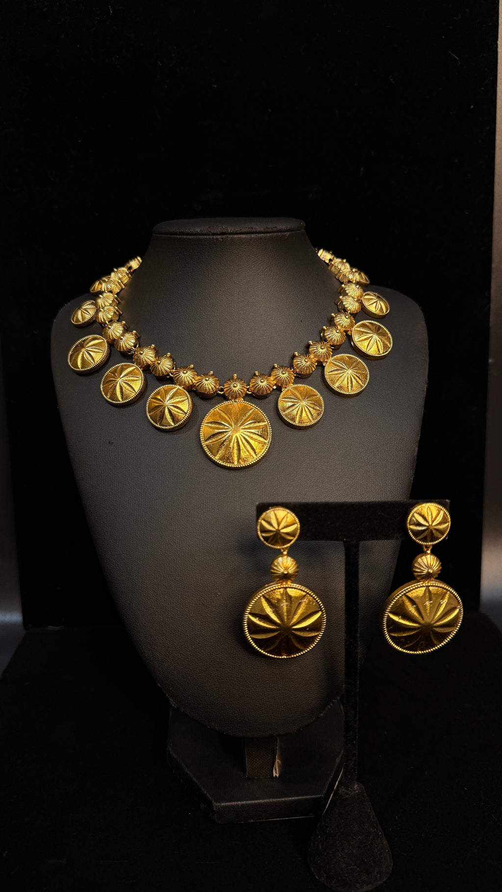 Necklace with earring