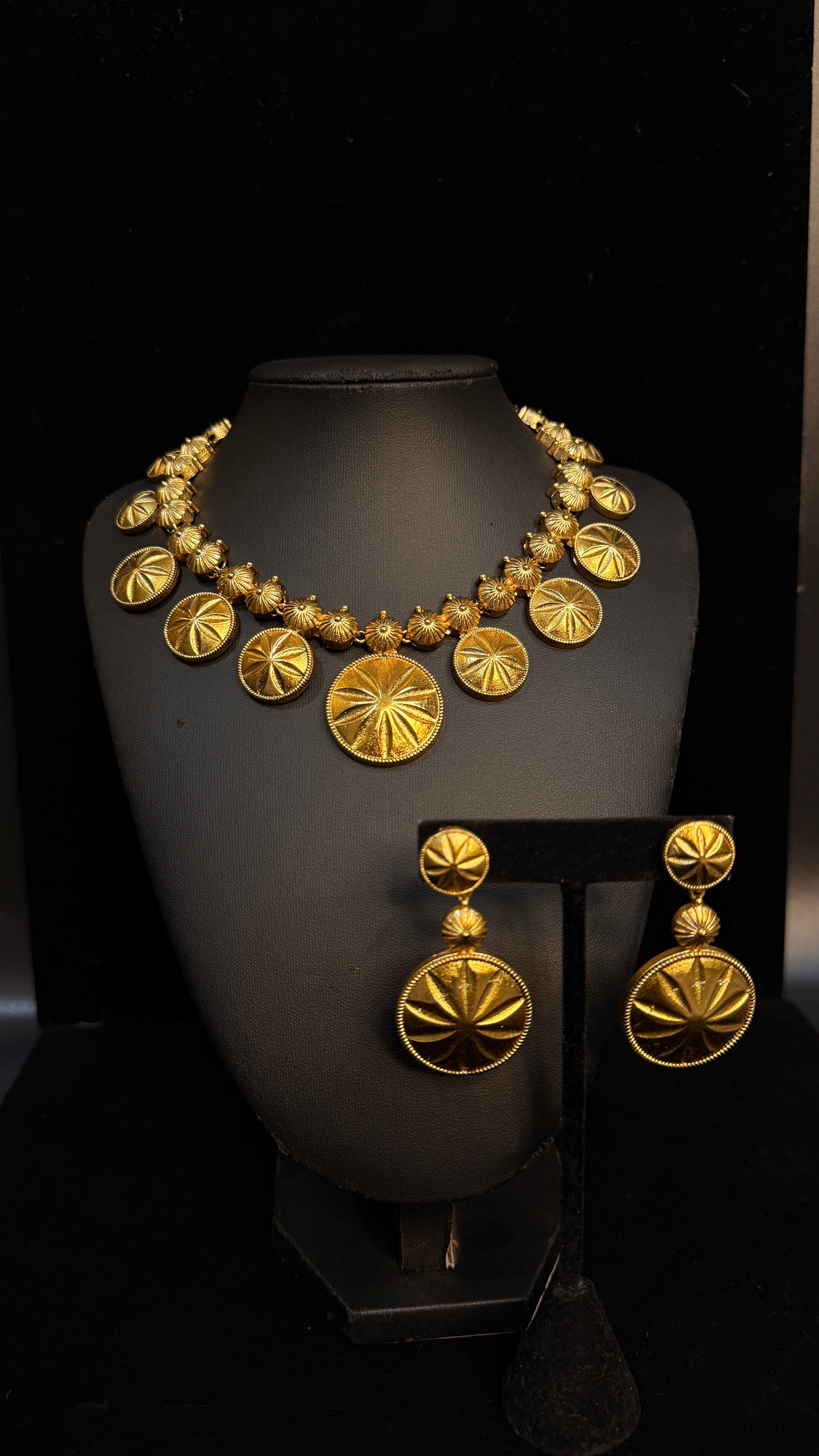 Necklace with earring