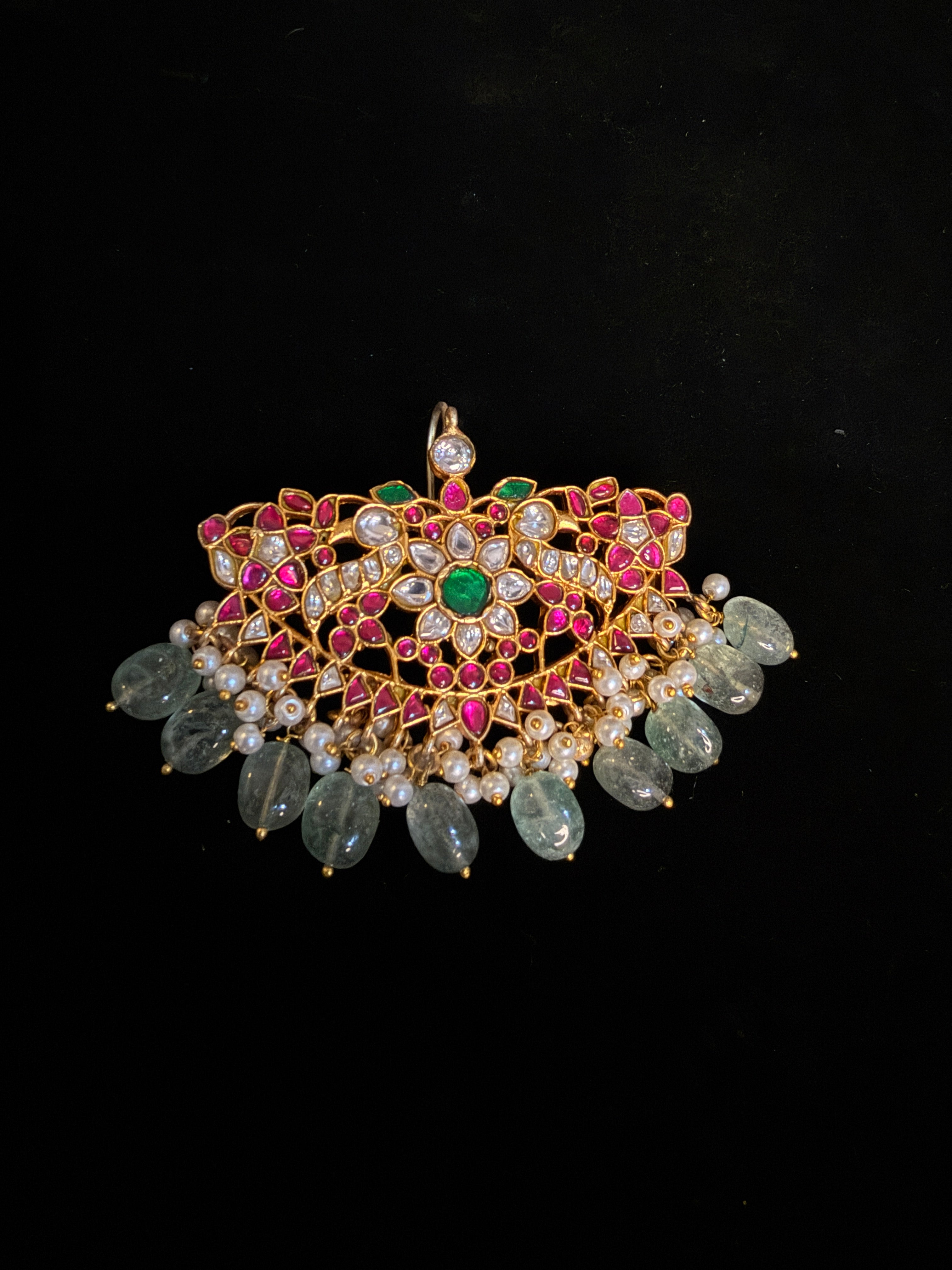 Real Jadau kundan pendent