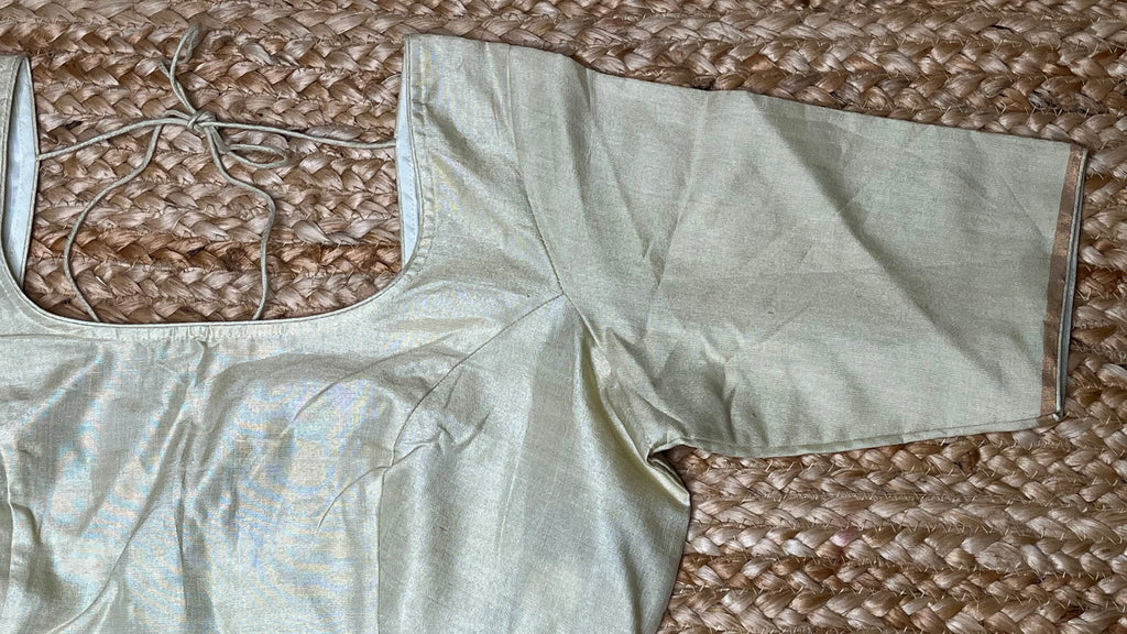 Cream blouse