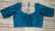 Peacock green blouse