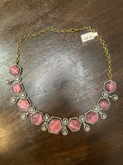Necklace with earring