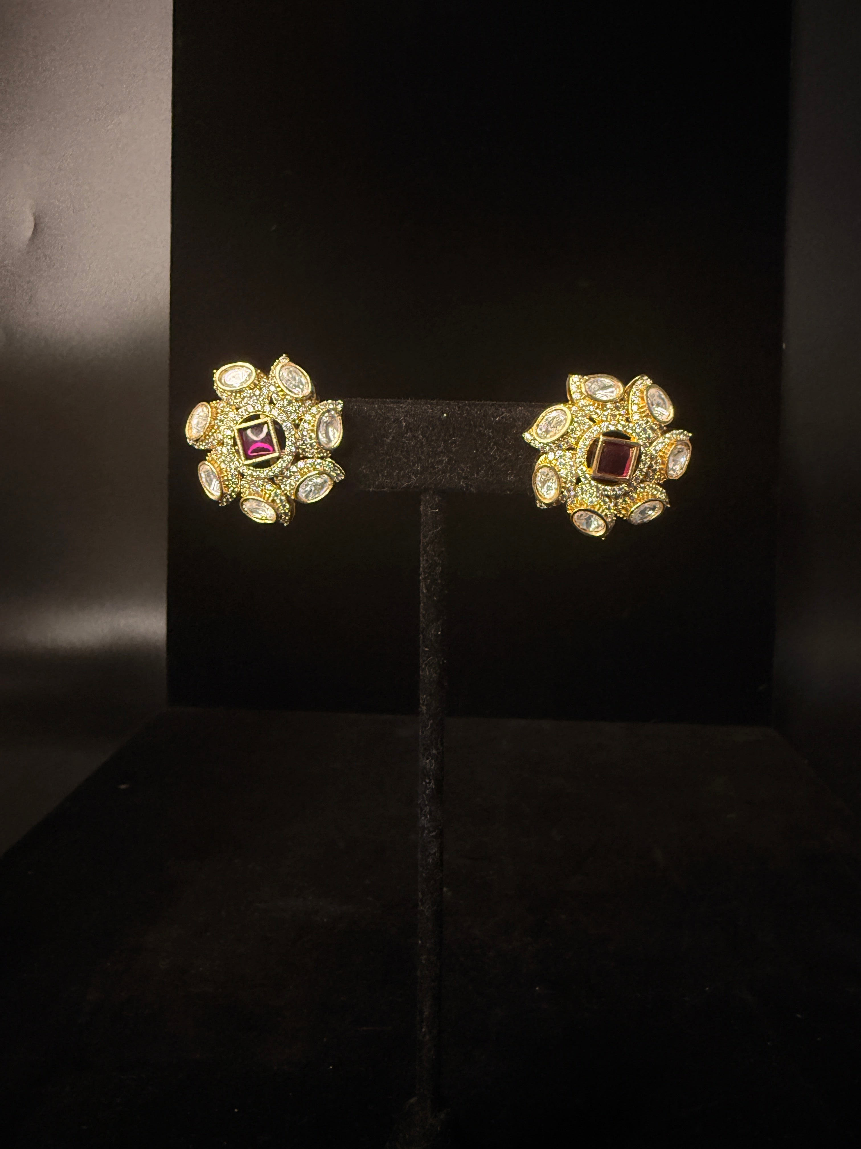 Choker with earring