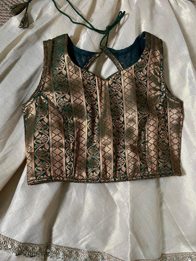 Onam skirt and blouse - 5 yr