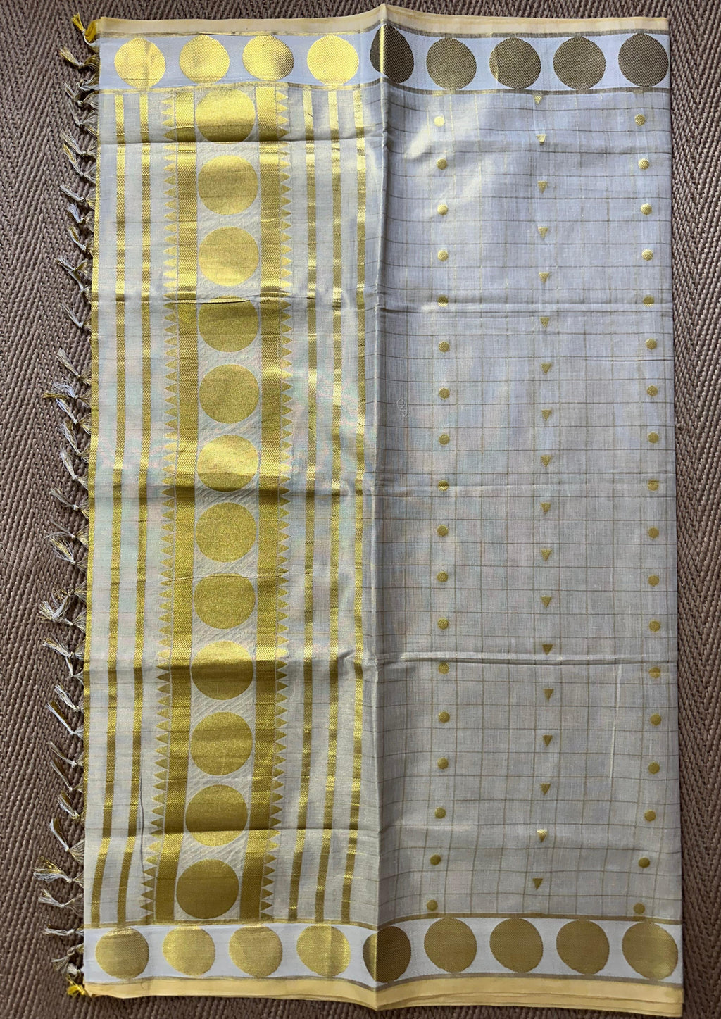 Tissue set saree