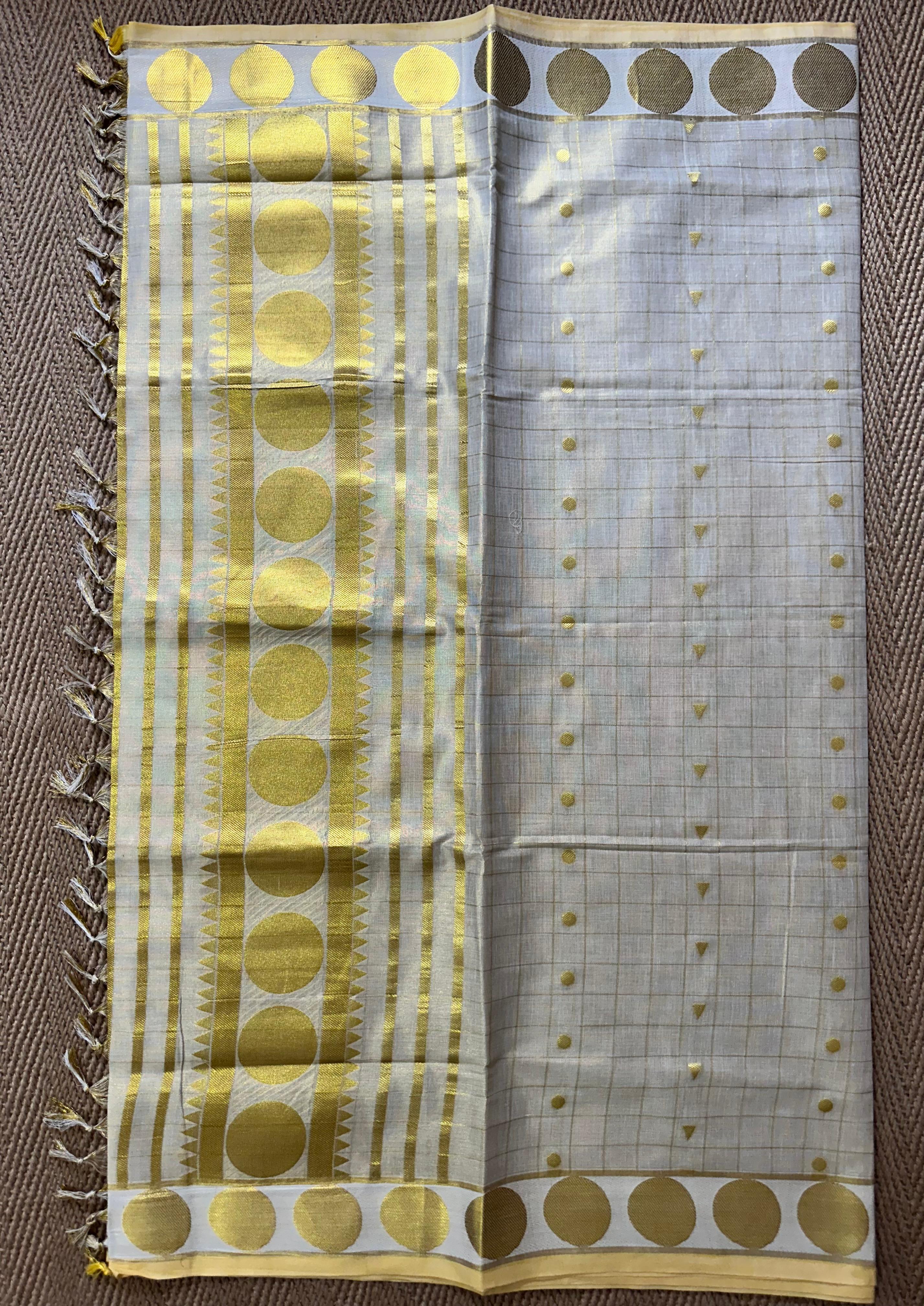 Tissue set saree