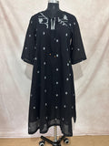 Handloom jamdani cotton dress