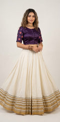 8 m flare navrathri skirt