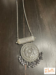 Big Pendent On A Chain Necklace