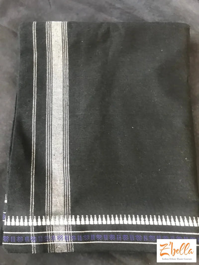 Black Cotton Mundu Mundu