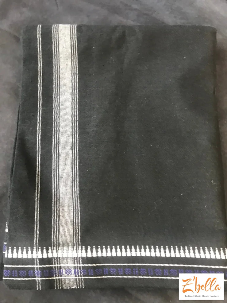 Black Cotton Mundu Mundu