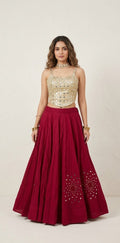 8 m flare navrathri skirt