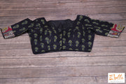 Cotton Blouse With Ajrak Print Blouse