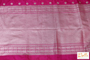 Dark Pink Semi Mashru Silk Saree (Blouse Stitching On Request) Saree