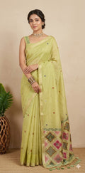 Chanderri cotton saree with BP
