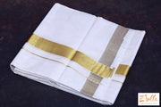 Gold Border Mund Mundu