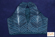 Green Gotta Work Silk Blouse Blouse
