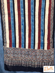 Hand Block Printed Modal Silk Dupatta Dupatta