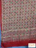 Hand Block Printed Modal Silk Dupatta Dupatta