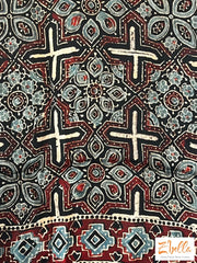 Hand Block Printed Modal Silk Stole Dupatta