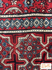 Hand Block Printed Modal Silk Stole Dupatta