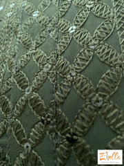 Mehandi Green Sequins Chikankari Kurta Set Kurta Set