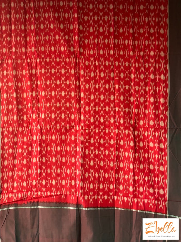Mercerised Cotton Ikkat Dupatta Dupatta