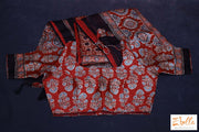 Modal Silk Saree With Mirror Work Stitched Blouse Saree