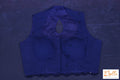 Navy Blue Cotton Sleeveless Blouse With Embroidery Blouse