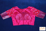 Pink Row Silk Blouse Blouse