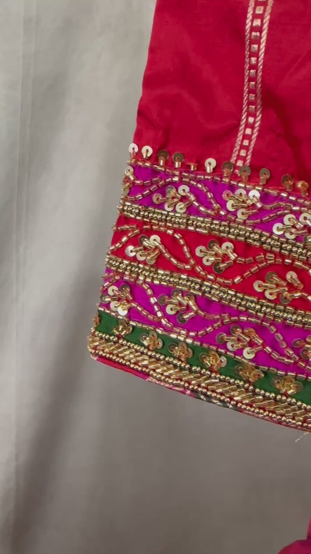 Katan banarsi saree with designer blouse