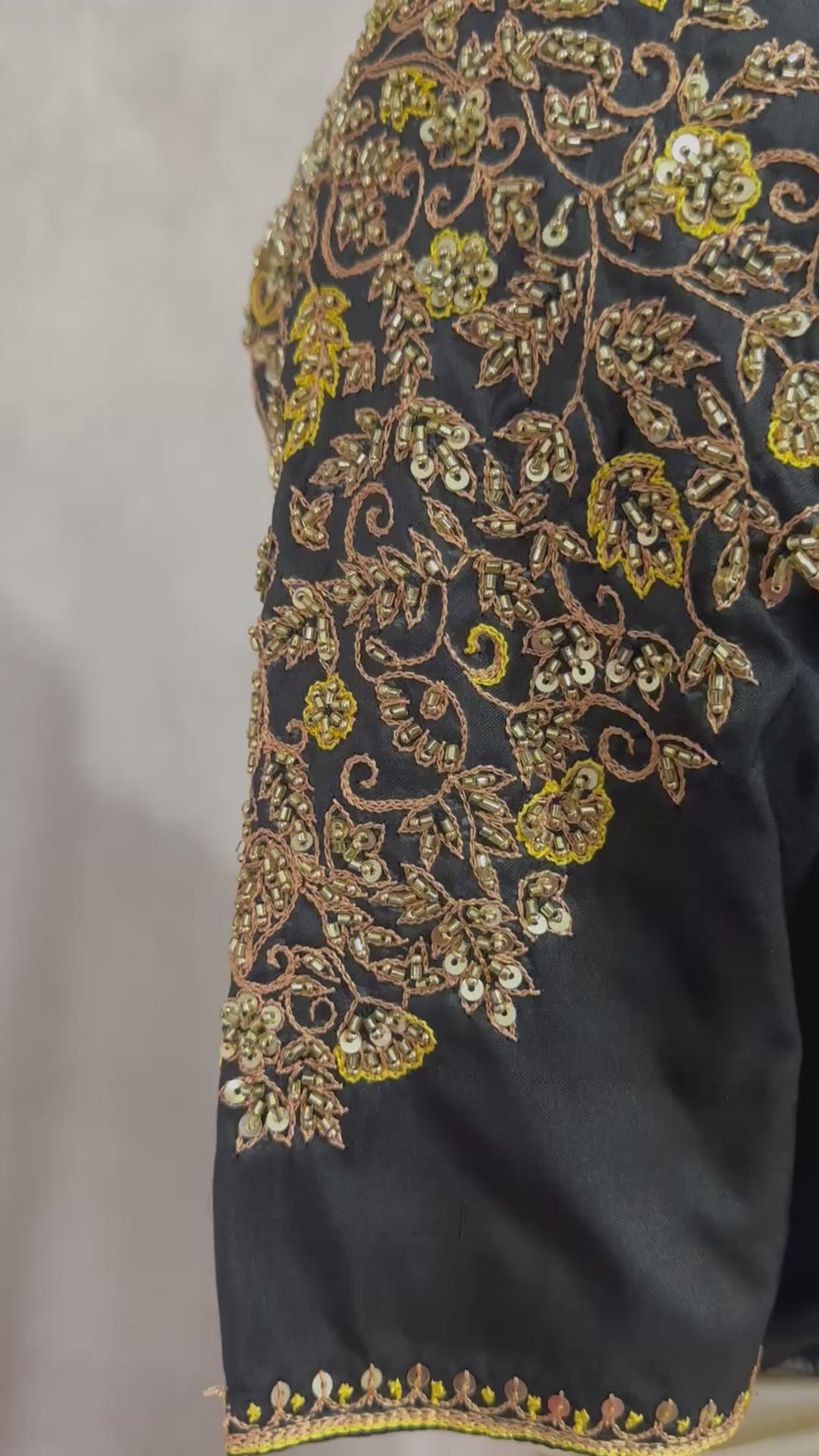 Ikkat pure silk designer saree with designer blouse