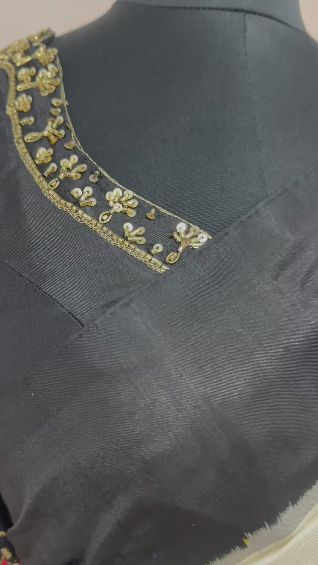 Ikkat pure silk designer saree with designer blouse