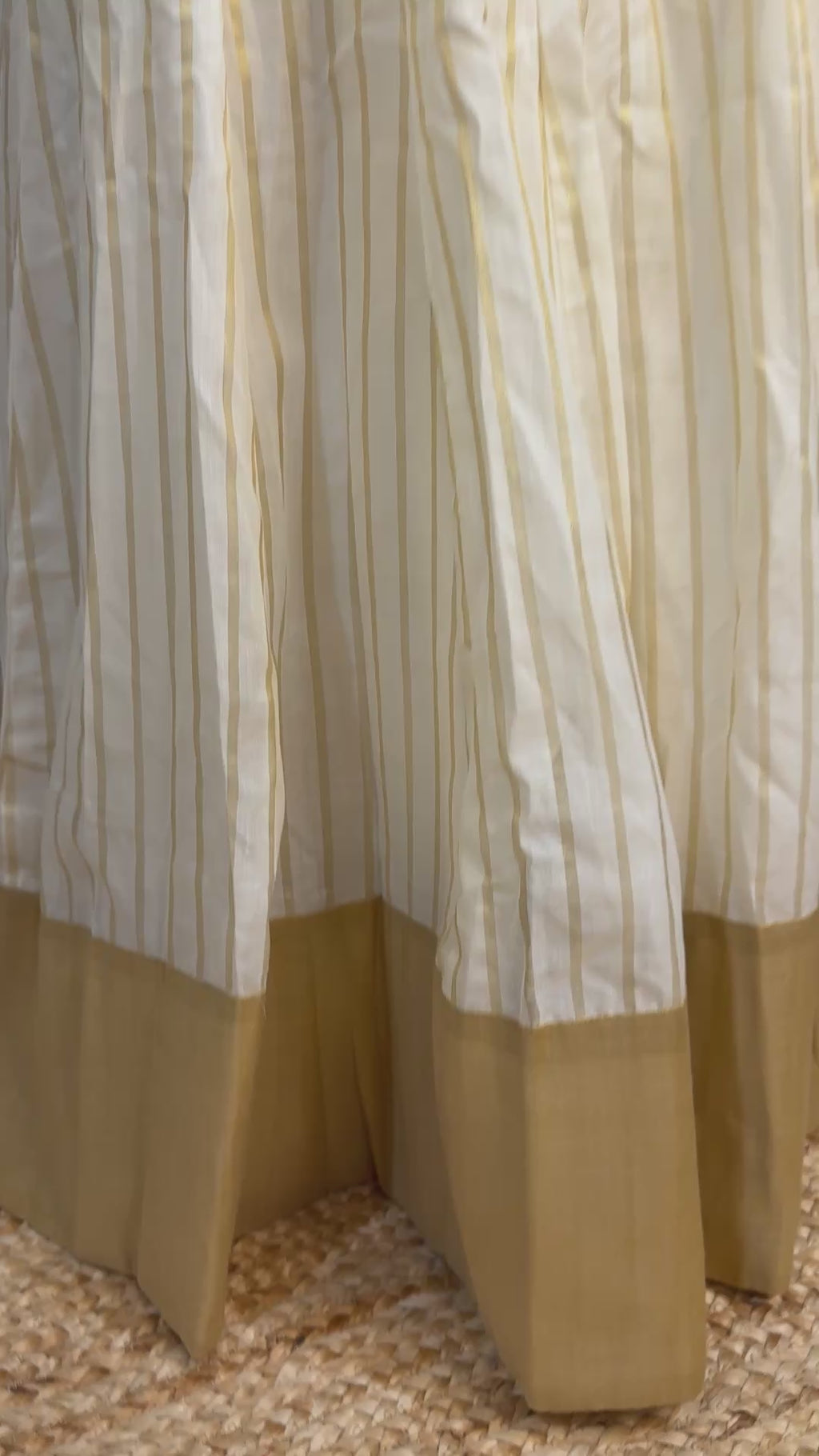 Onam flared skirt with blouse
