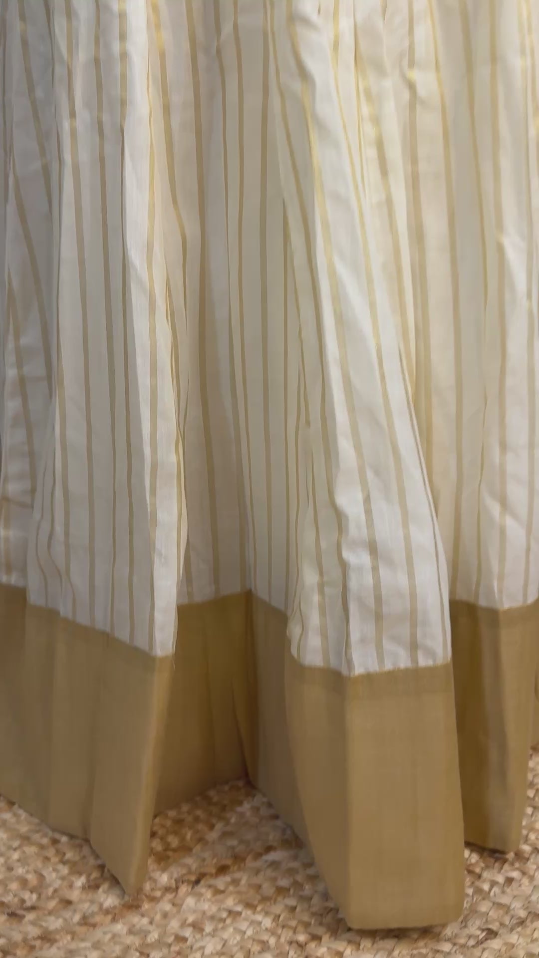 Onam flared skirt with blouse