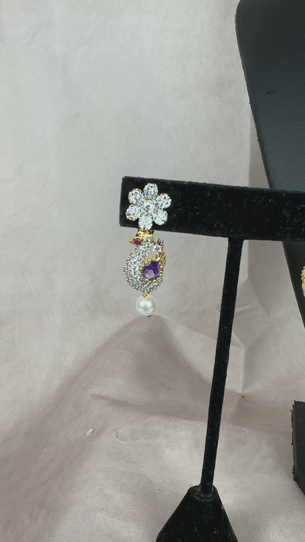 Diamond replica necklace