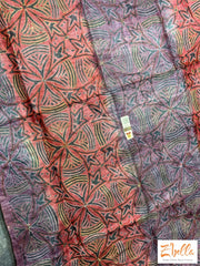 Pure Silk Dupatta With Kantha Work Dupatta