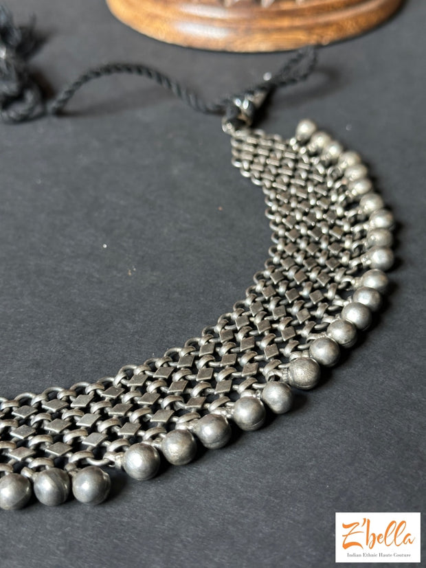 Silver Lookalike Necklace Necklace