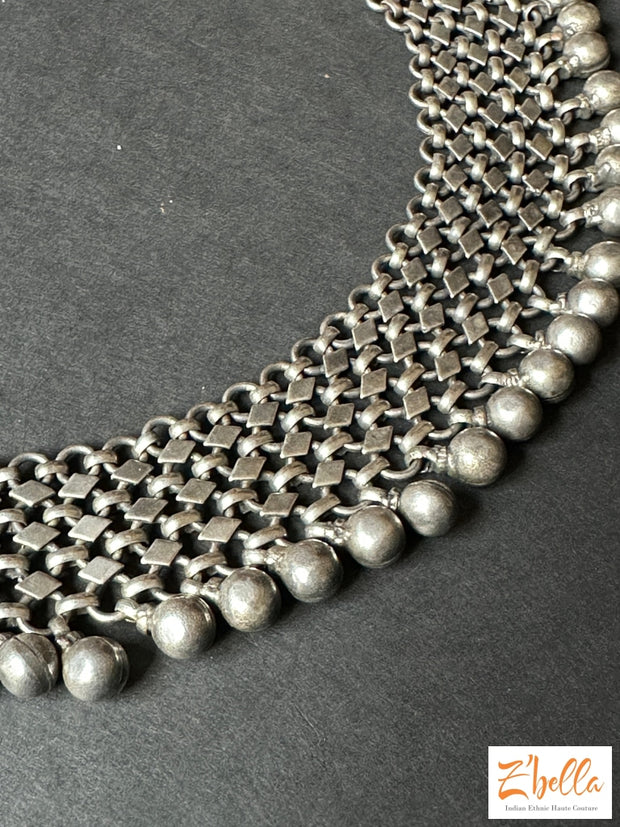 Silver Lookalike Necklace Necklace