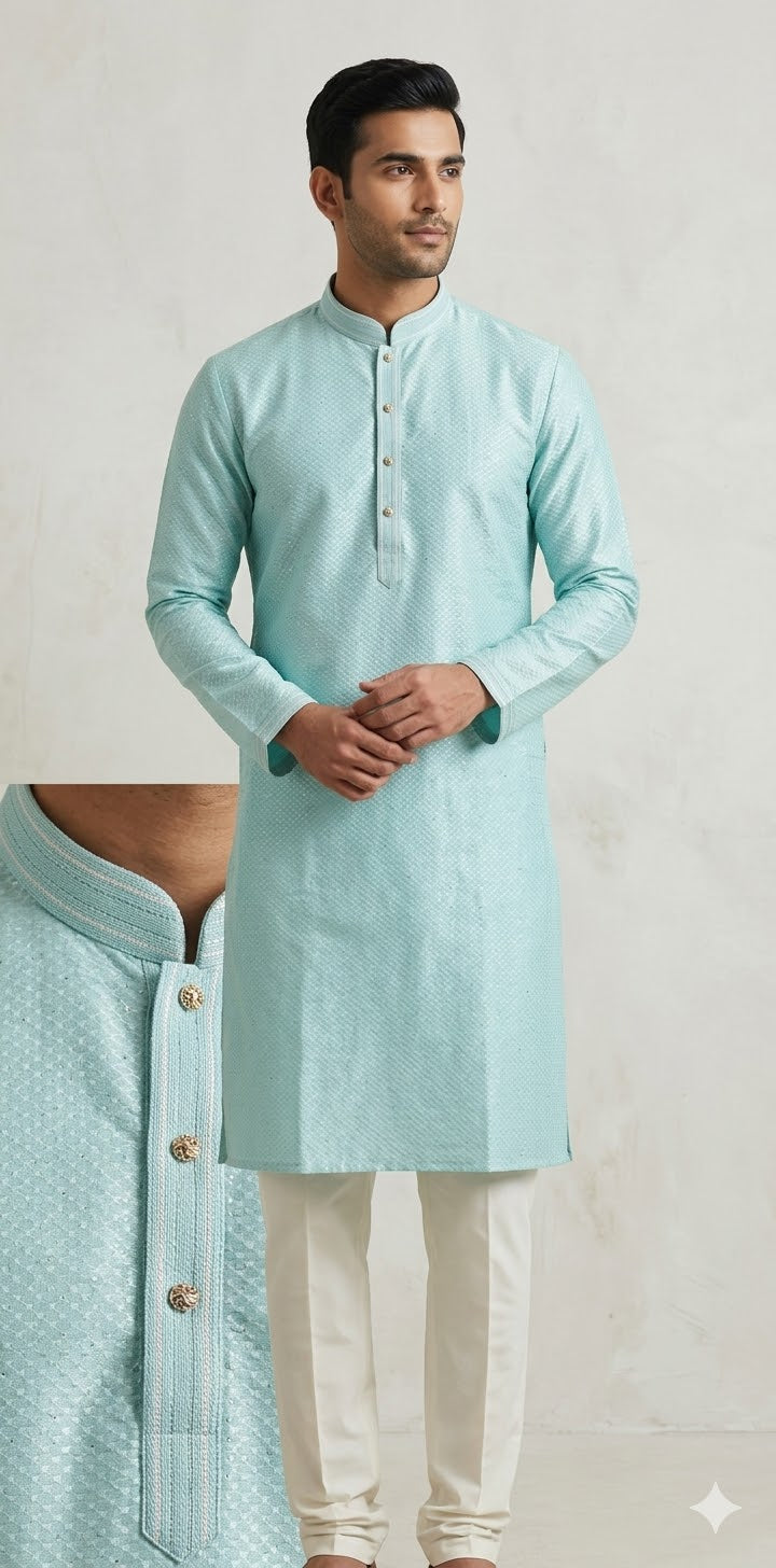 Light blue Kurta