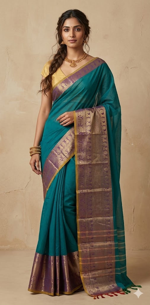 Kanchivaram cotton sarees, NO BP